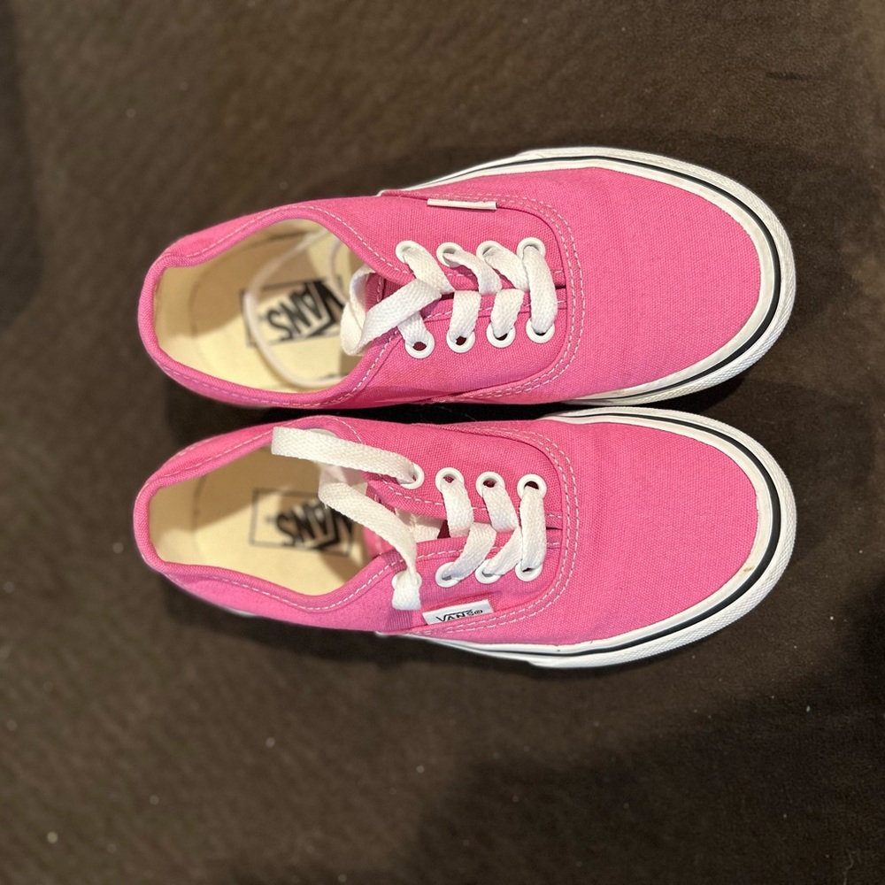 Pink Vans girls size 1